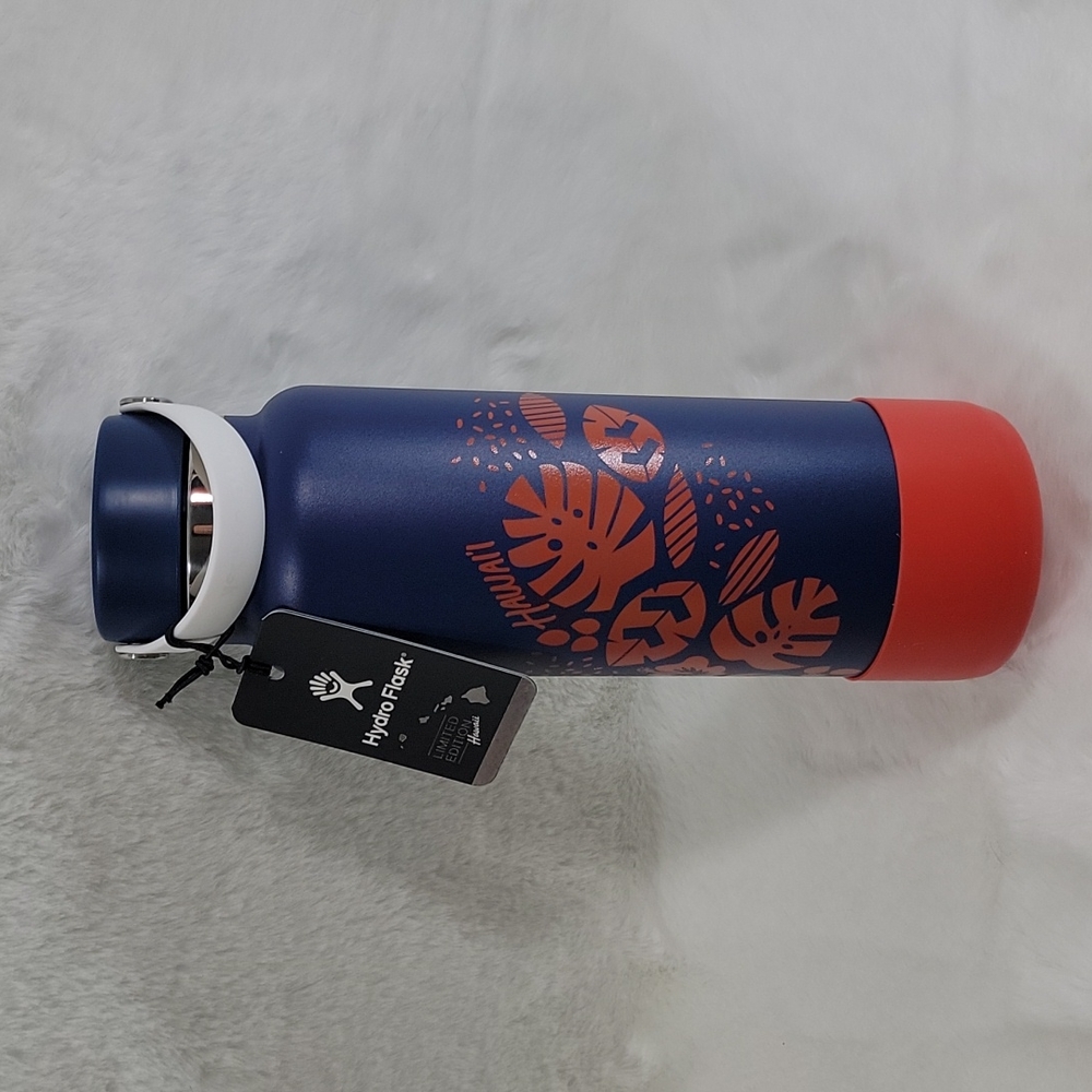 Hydro flask 40oz Limited Edition Hawaii Wide Mouth with Flex Cap and Boot